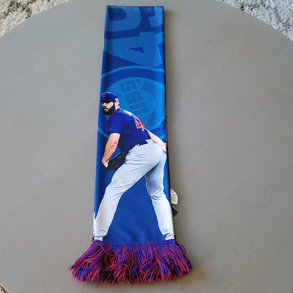 Chicago Cubs Jake Arrieta Winter Scarf
